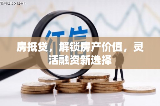 临邑房抵贷，解锁房产价值，灵活融资新选择