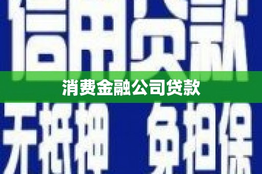 临邑消费金融公司贷款
