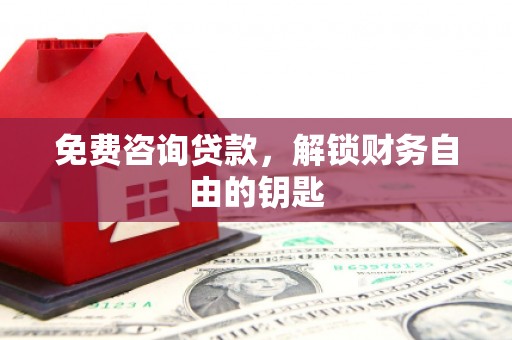 临邑免费咨询贷款，解锁财务自由的钥匙