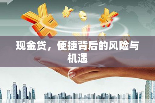 临邑现金贷，便捷背后的风险与机遇