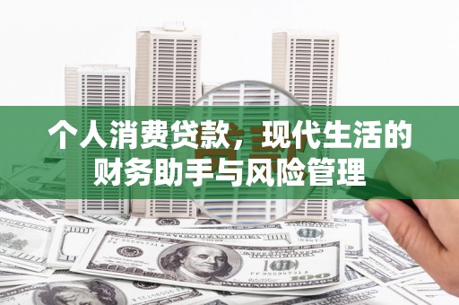 临邑个人消费贷款，现代生活的财务助手与风险管理