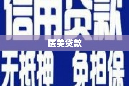 临邑医美贷款