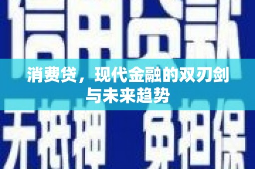 临邑消费贷，现代金融的双刃剑与未来趋势