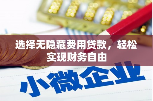 临邑选择无隐藏费用贷款，轻松实现财务自由