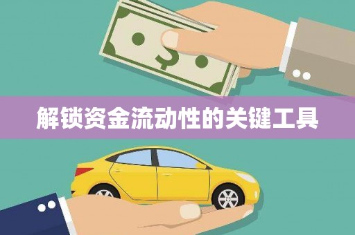 临邑解锁资金流动性的关键工具
