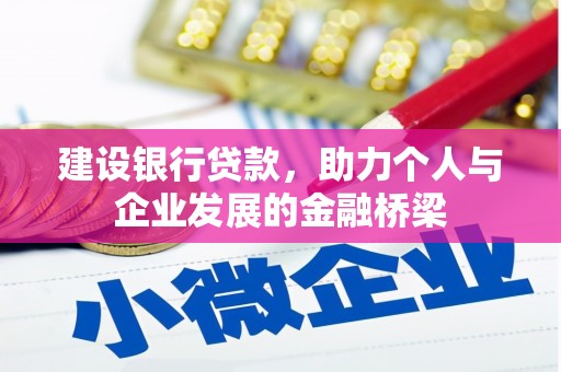临邑建设银行贷款，助力个人与企业发展的金融桥梁