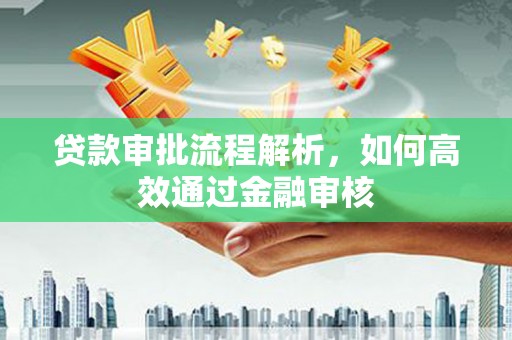 临邑贷款审批流程解析，如何高效通过金融审核