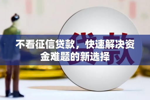 临邑不看征信贷款，快速解决资金难题的新选择