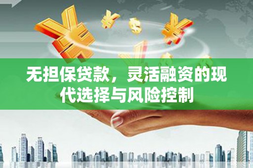 临邑无担保贷款，灵活融资的现代选择与风险控制