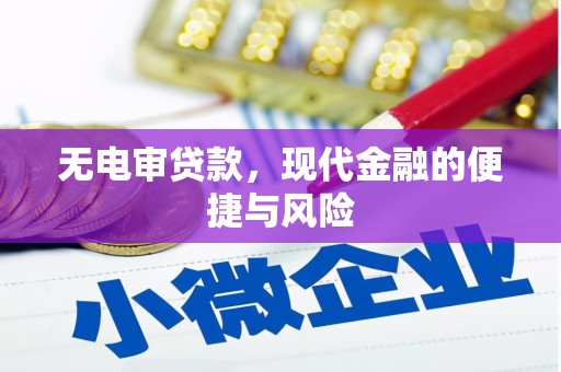 临邑无电审贷款，现代金融的便捷与风险