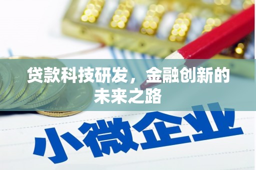 临邑贷款科技研发，金融创新的未来之路