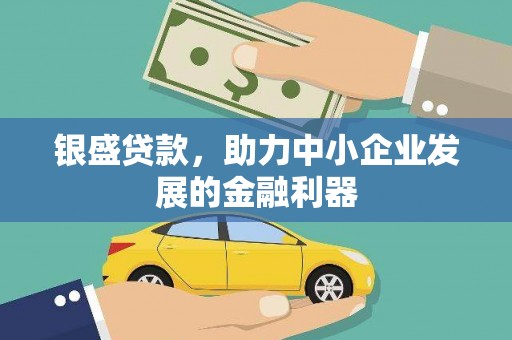临邑银盛贷款，助力中小企业发展的金融利器