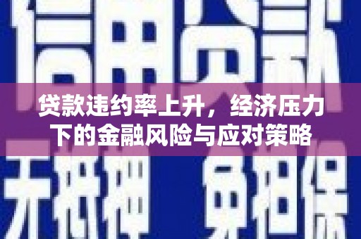 临邑贷款违约率上升，经济压力下的金融风险与应对策略