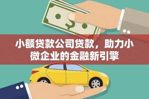 临邑小额贷款公司贷款，助力小微企业的金融新引擎