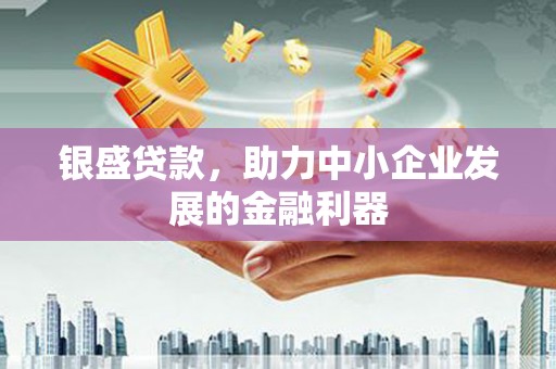 临邑银盛贷款，助力中小企业发展的金融利器