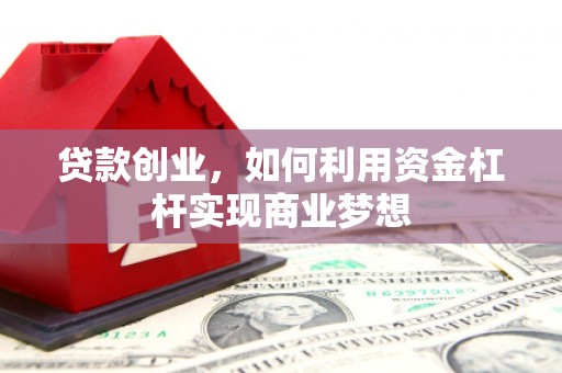 临邑贷款创业，如何利用资金杠杆实现商业梦想