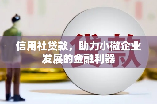 临邑信用社贷款，助力小微企业发展的金融利器