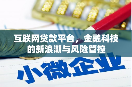 临邑互联网贷款平台，金融科技的新浪潮与风险管控
