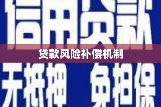 临邑贷款风险补偿机制