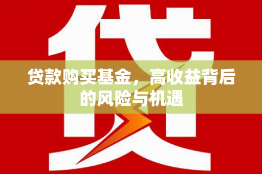临邑贷款购买基金，高收益背后的风险与机遇
